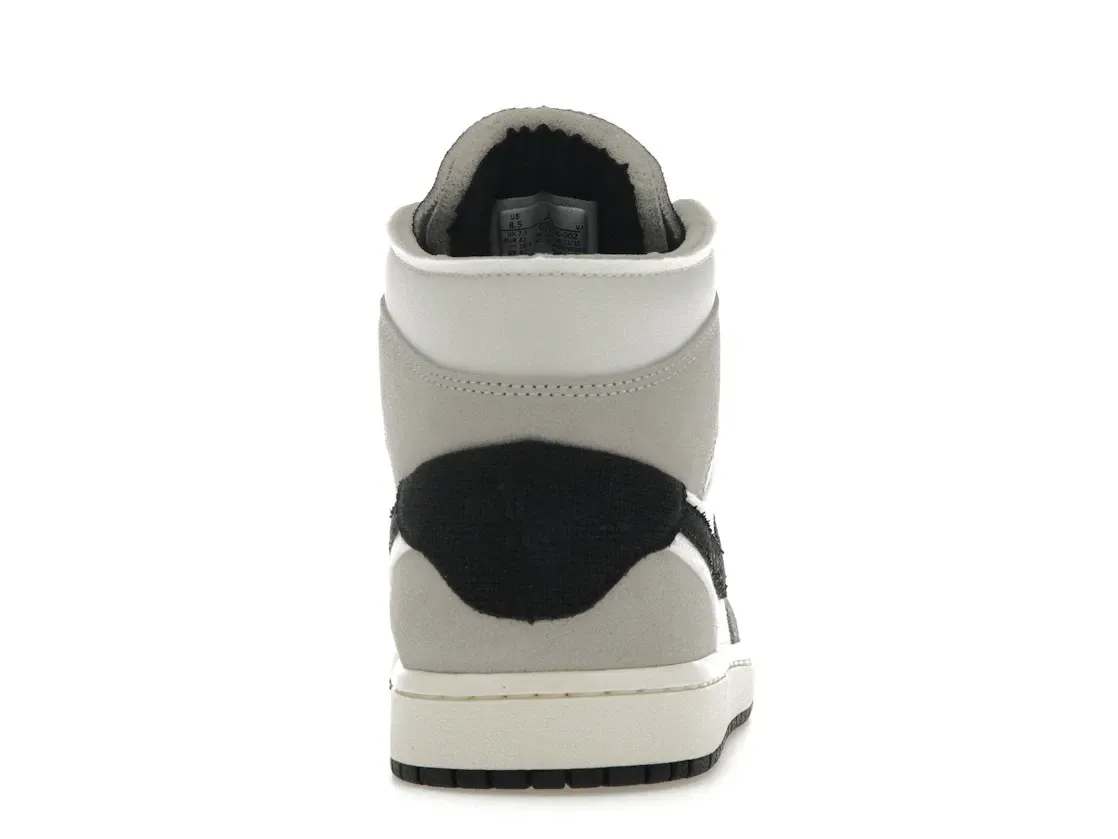 Фото № 4 с приближением к товару «‎Jordan 1 Mid SE Craft White Cement Grey Black»