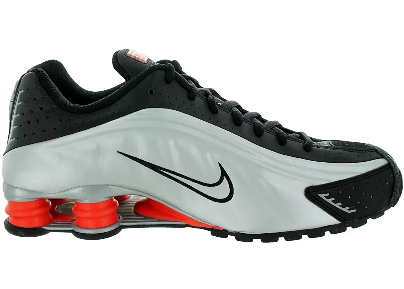 Nike Shox R4 Black Silver Orange (2015)