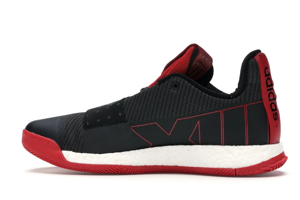 Фото № 5 с приближением к товару «‎adidas Harden Vol. 3 Core Black Scarlet»