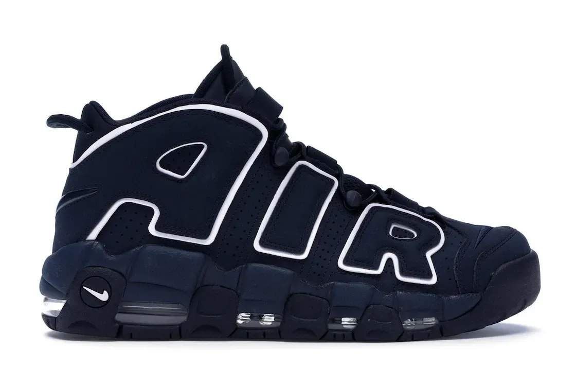 Фото № 1 с приближением к товару «‎Nike Air More Uptempo Obsidian»