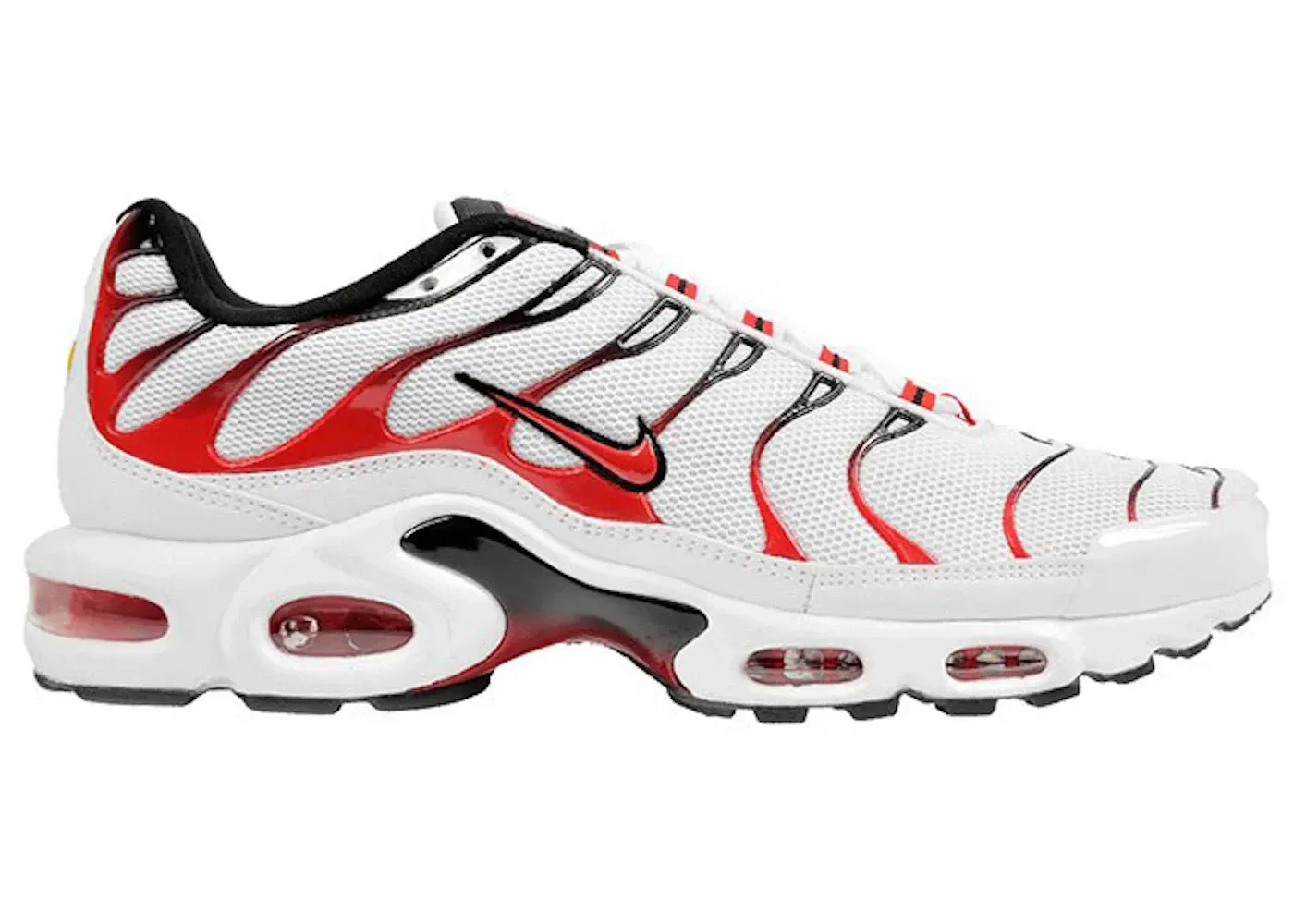 Фото № 1 с приближением к товару «‎Nike Air Max Plus White Red Black»