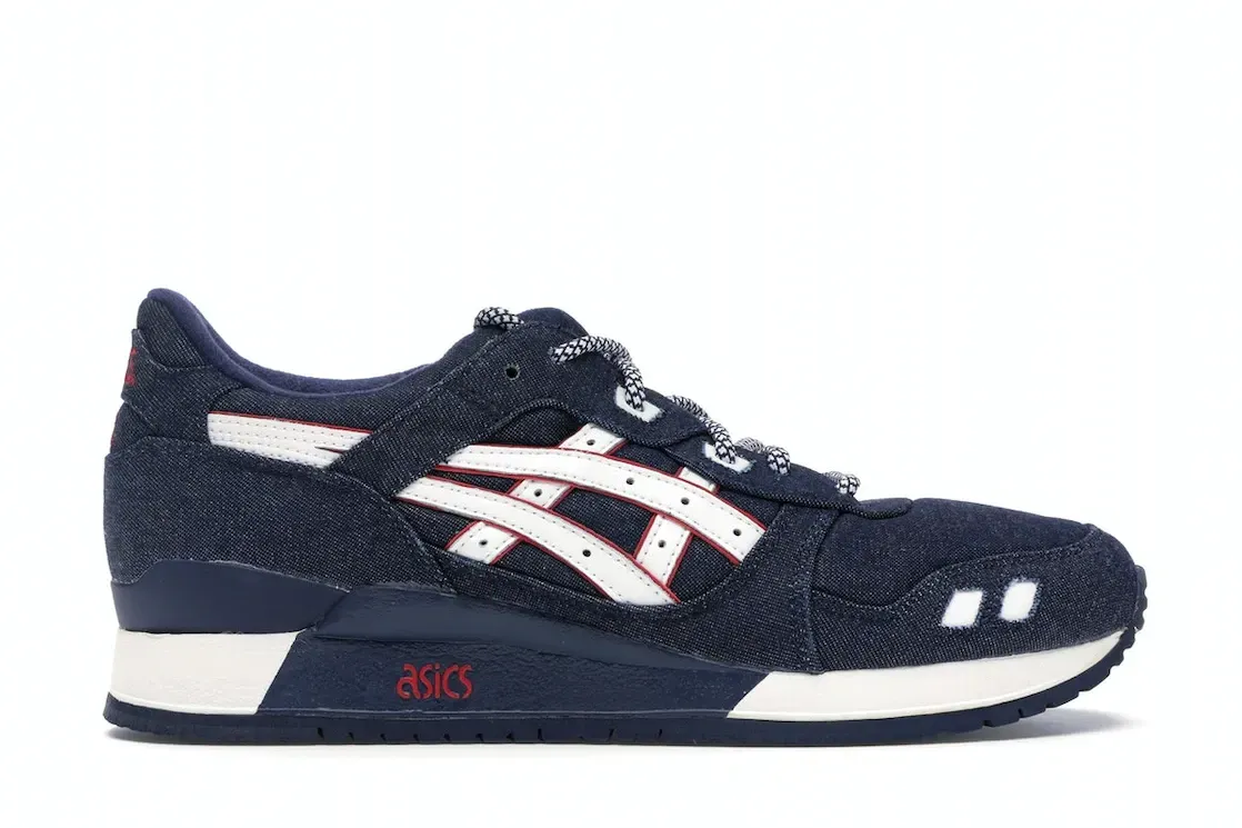 Фото № 1 с приближением к товару «‎ASICS Gel-Lyte III Ronnie Fieg Selvedge Denim»