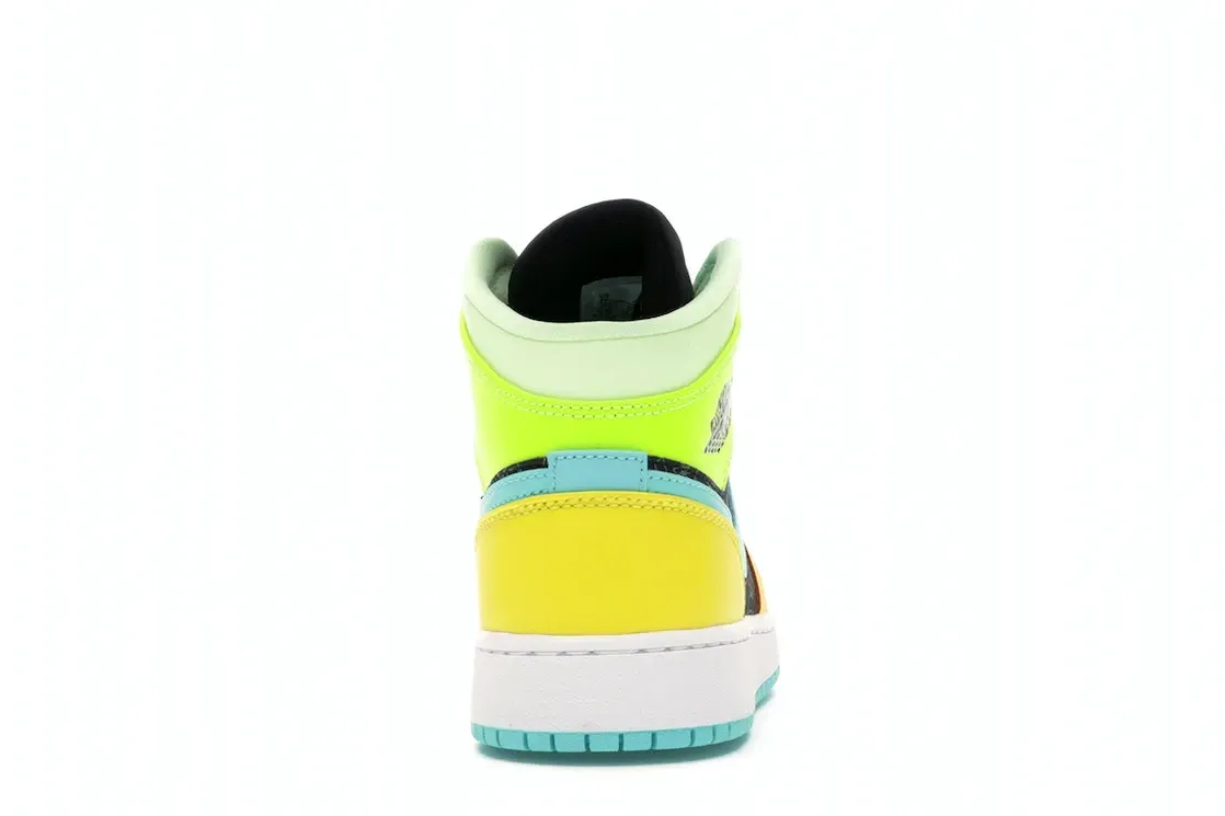 Фото № 4 с приближением к товару «‎Jordan 1 Mid SE Aurora Green »