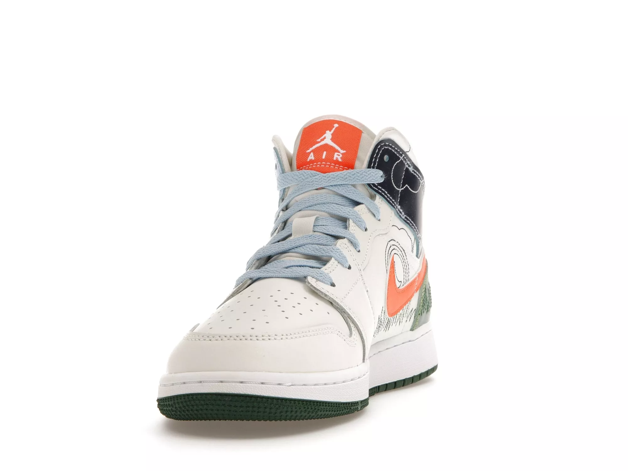 Фото № 2 с приближением к товару «‎Jordan 1 Mid SE Stitch »