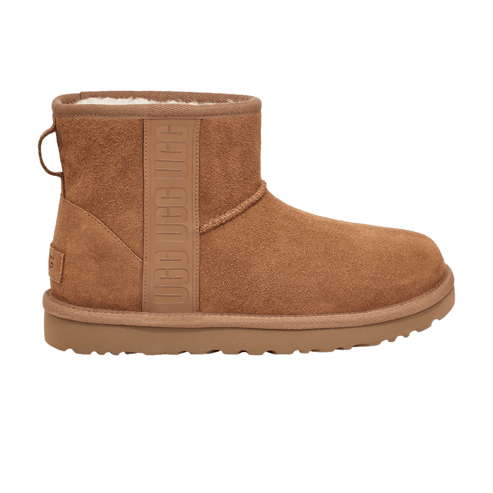 UGG Women's Classic Mini Side Logo - Chestnut