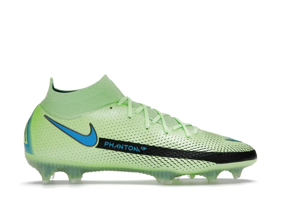 Фото № 1 с приближением к товару «‎Nike Phantom GT Elite DF FG Lime Glow»