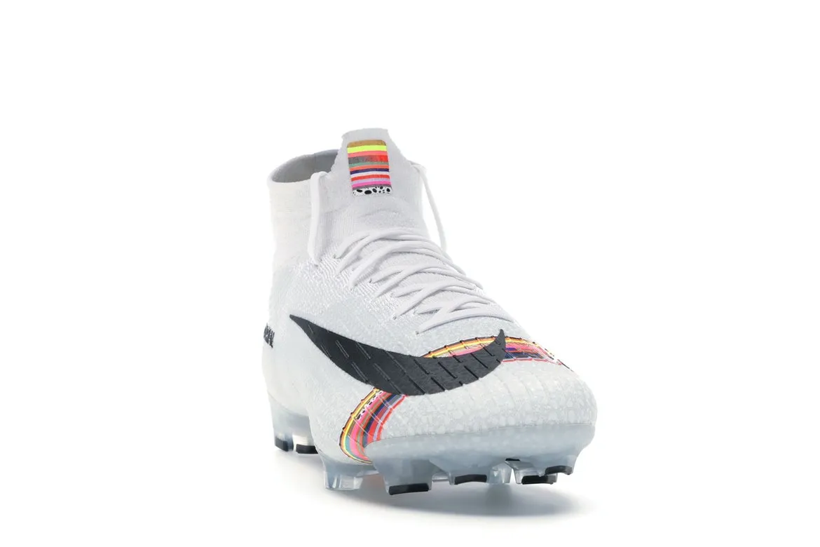 Фото № 4 с приближением к товару «‎Nike Mercurial Superfly 360 Elite FG Lvl Up Pure Platinum»