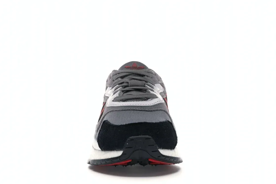 Фото № 2 с приближением к товару «‎adidas Tresc Run Grey Scarlet Core Black»