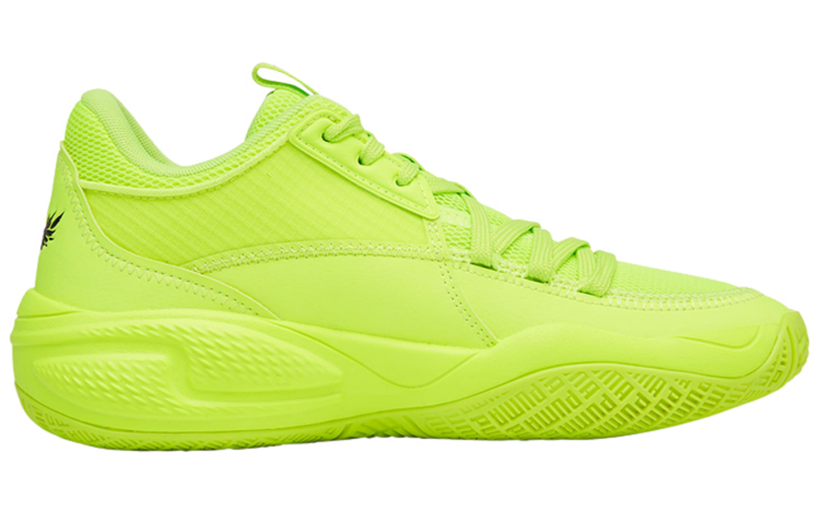Фото № 2 с приближением к товару «‎Puma Court Rider Basketball Shoes Yellow»