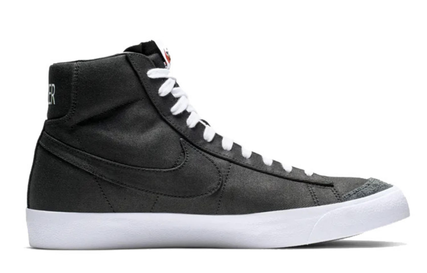 Фото № 2 с приближением к товару «‎ Nike Blazer mid Skate shoes Black»