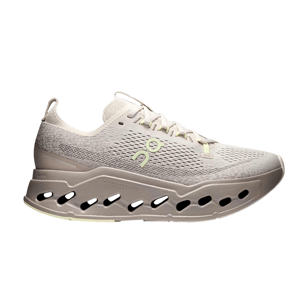 ON Women's Cloudsurfer Max Pelican Limelight