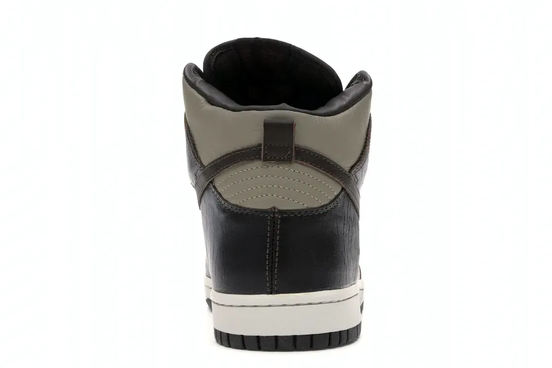 Фото № 4 с приближением к товару «‎Nike Dunk High Khaki Baroque Brown»