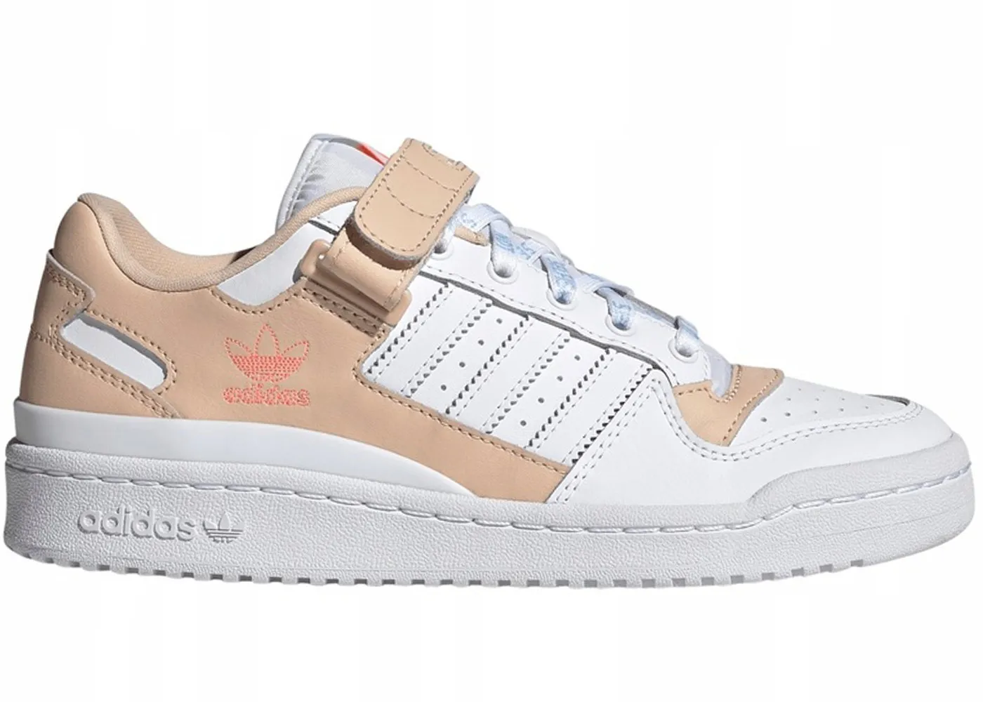 Фото № 1 с приближением к товару «‎adidas Forum Low Halo Blush Cloud White »