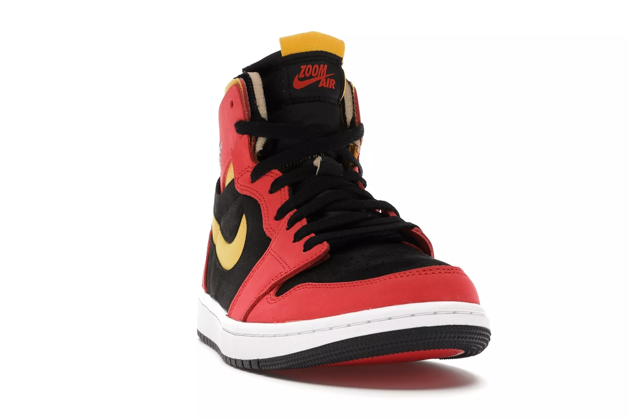 Фото № 2 с приближением к товару «‎Jordan 1 High Zoom Air CMFT Black Chile Red»