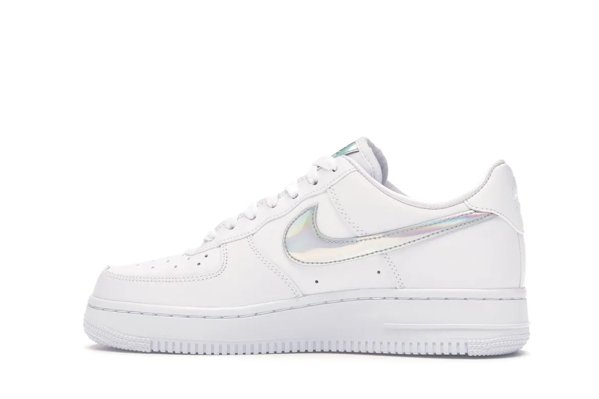 Фото № 5 с приближением к товару «‎Nike Air Force 1 Low White Irisdescent »