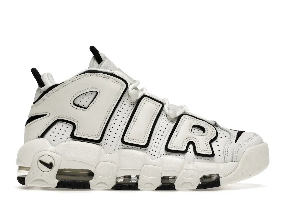 Фото № 1 с приближением к товару «‎Nike Air More Uptempo Summit White Black Sail »