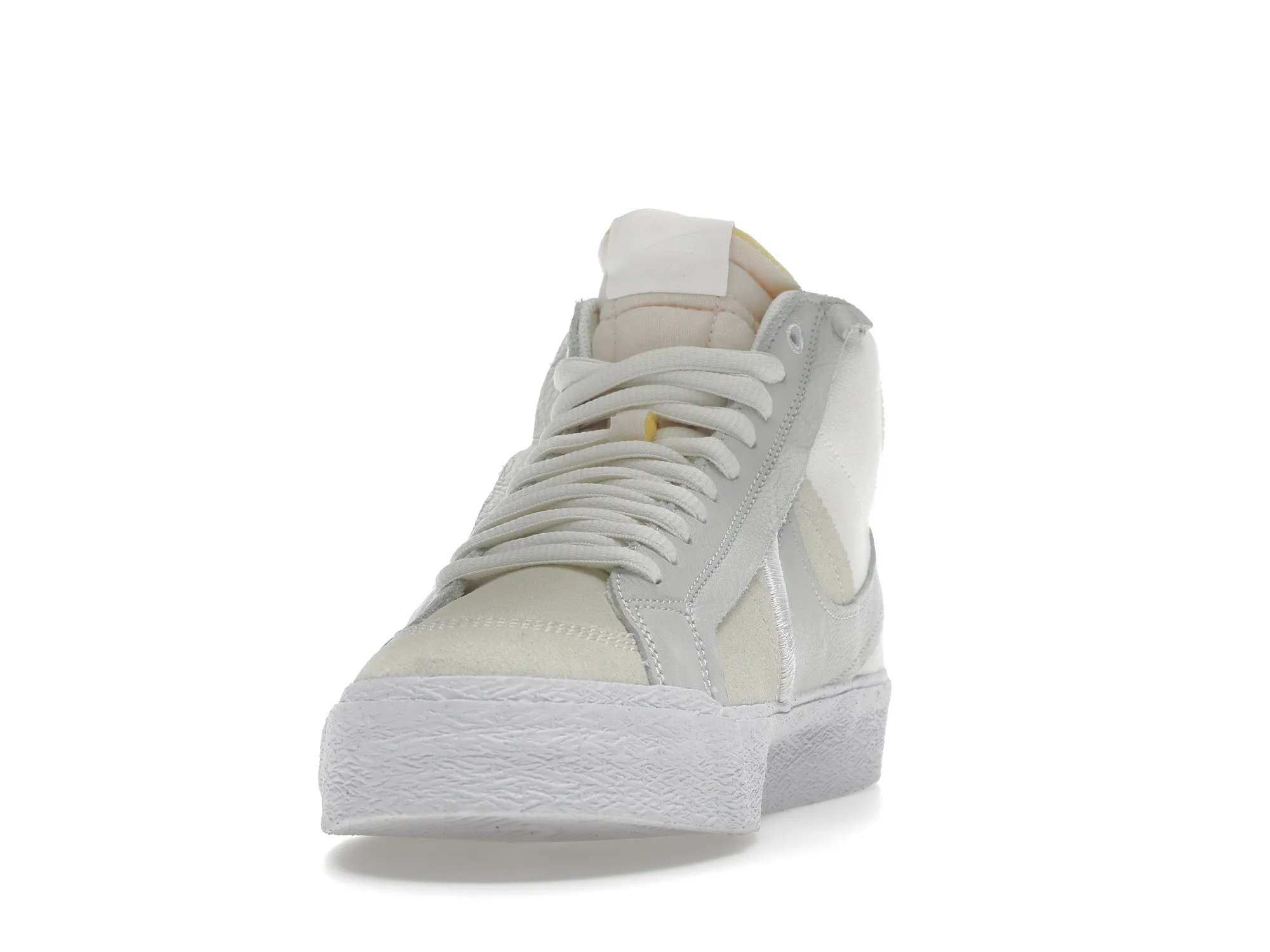 Фото № 2 с приближением к товару «‎Nike SB Blazer Mid Warning Label Summit White»