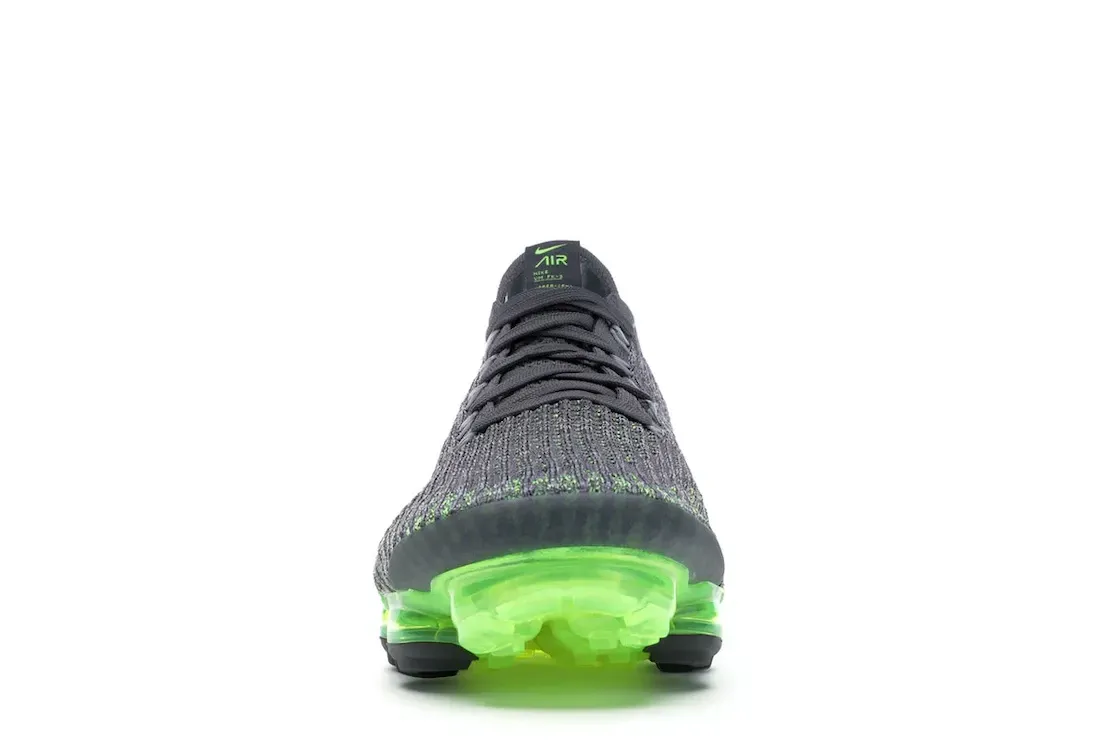 Фото № 2 с приближением к товару «‎Nike Air VaporMax Flyknit 3 Gunsmoke Volt»
