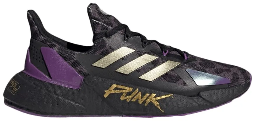 Фото № 1 с приближением к товару «‎adidas X9000L4 Cyberpunk 2077 Black Metallic Gold»