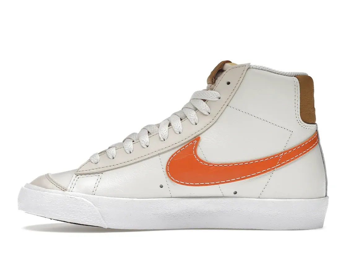 Фото № 3 с приближением к товару «‎Nike Blazer Mid '77 EMB Inspected By Swoosh Hot Curry»