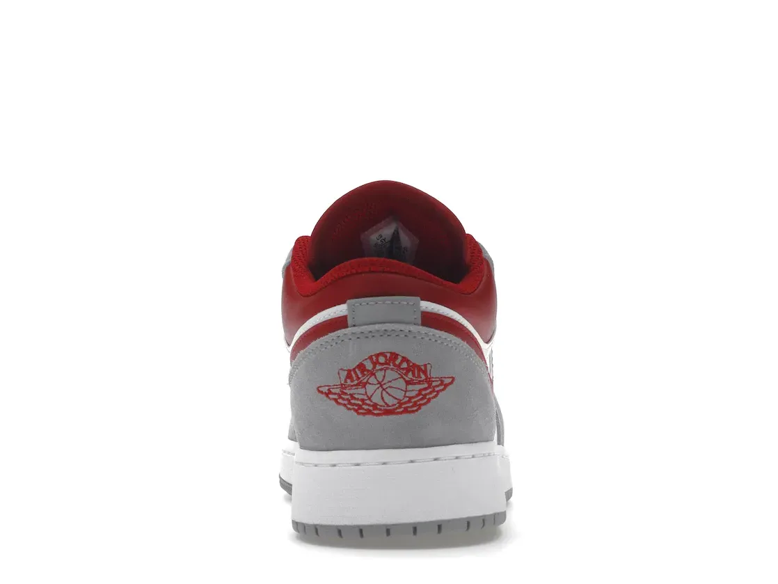 Фото № 4 с приближением к товару «‎Jordan 1 Low SE Smoke Grey Gym Red »