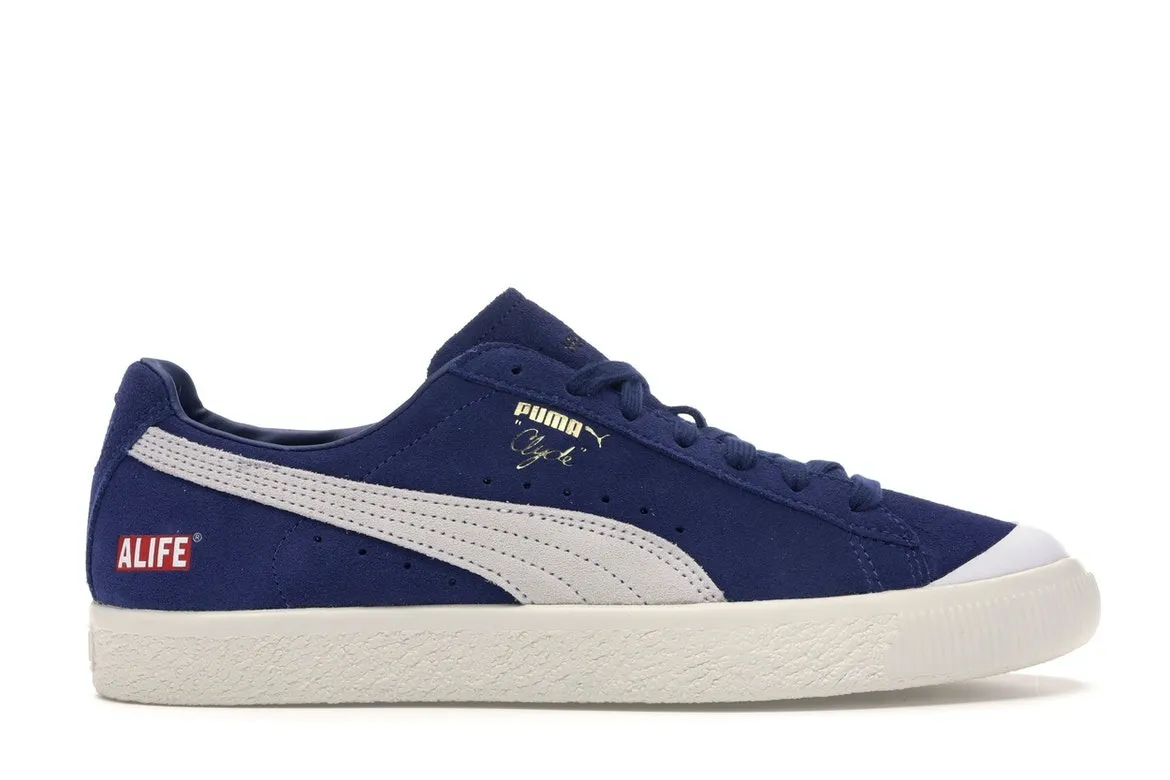 Фото № 1 с приближением к товару «‎Puma Clyde Alife New York Navy»