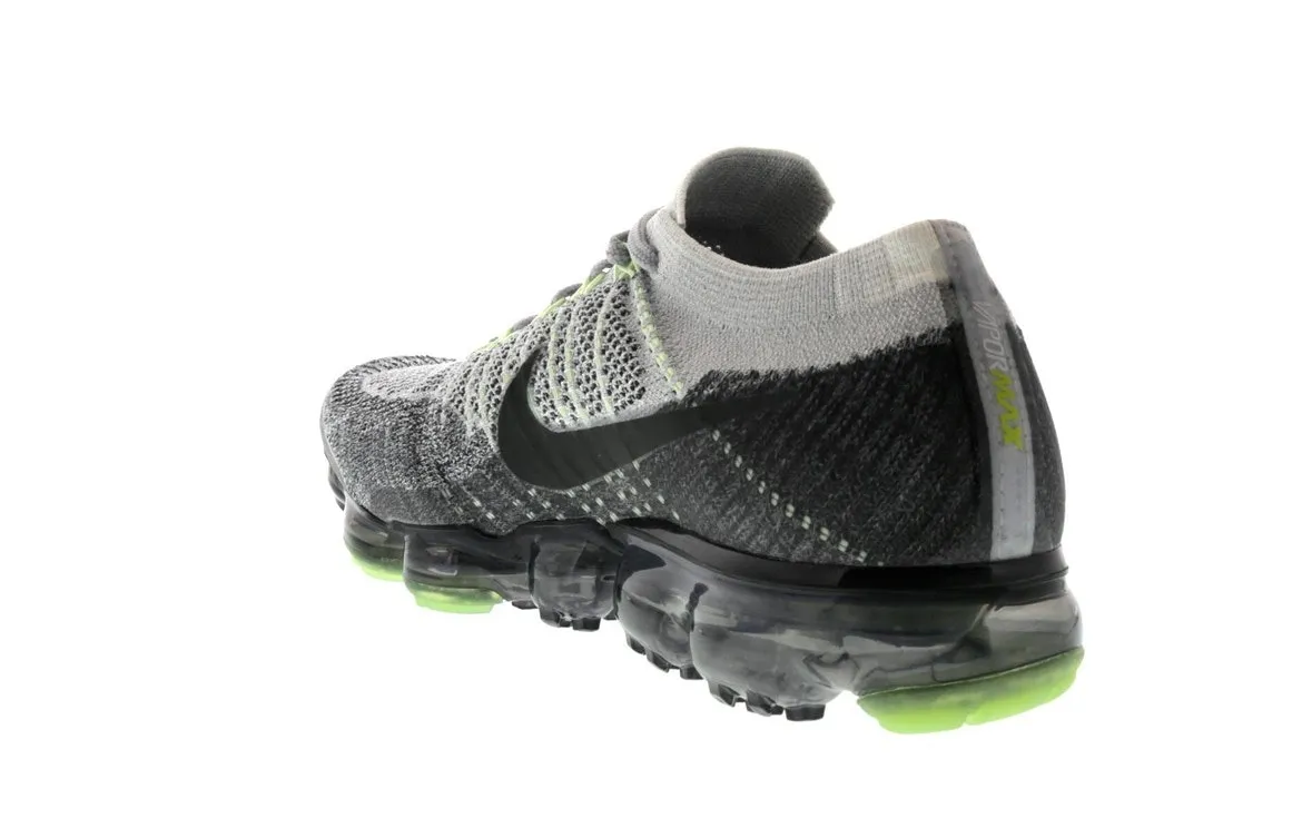 Фото № 6 с приближением к товару «‎Nike Air VaporMax Grey Neon»