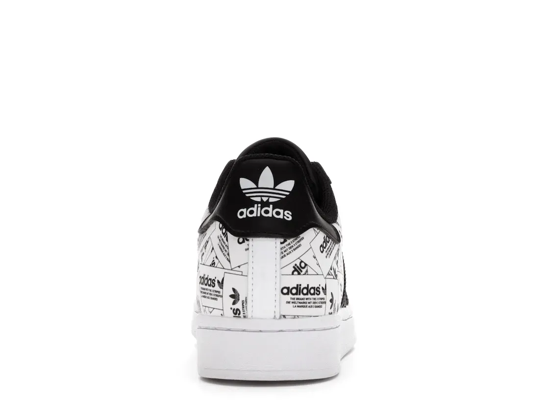 Фото № 4 с приближением к товару «‎adidas Superstar Reflective All-Over Print»