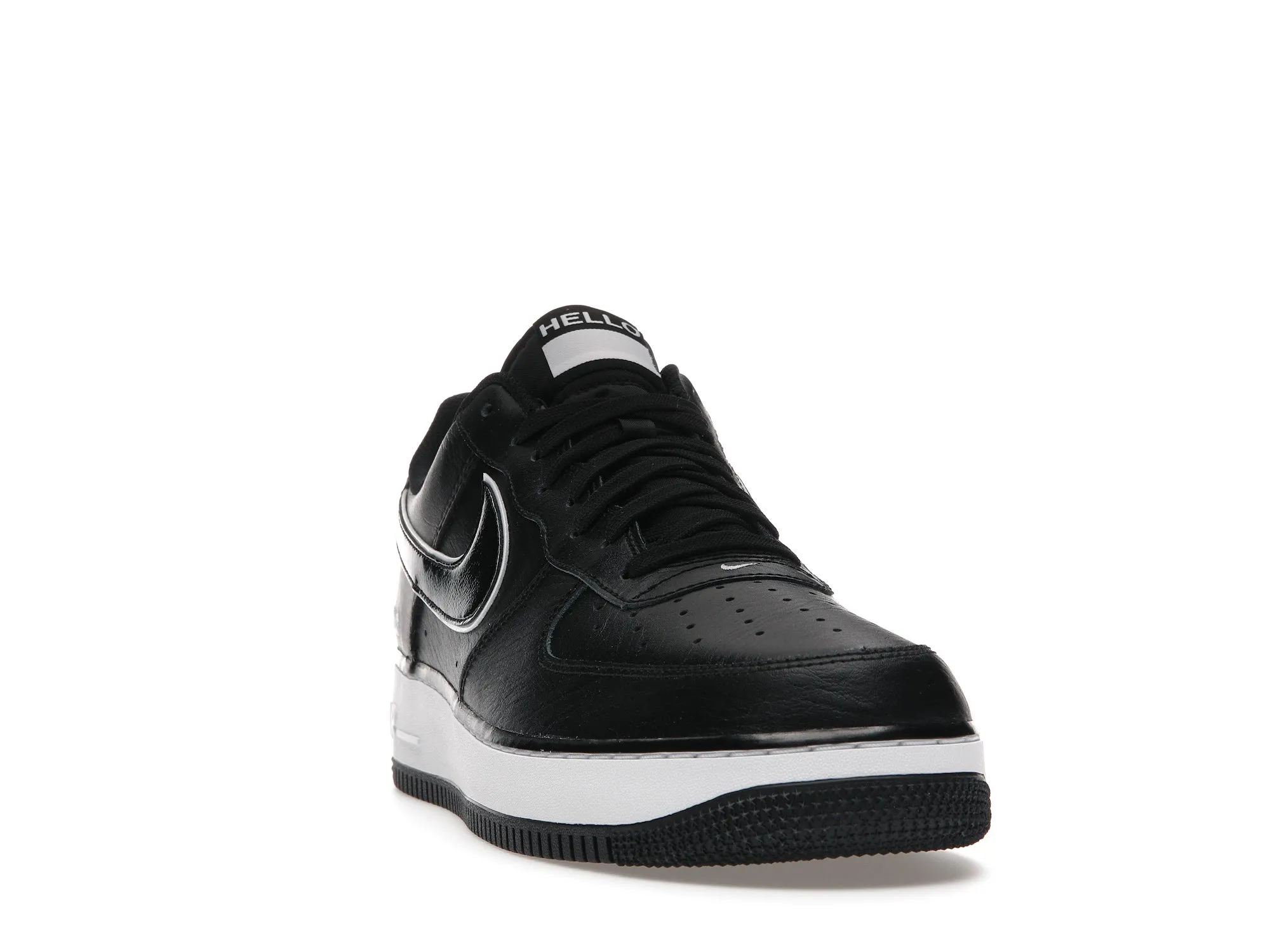 Фото № 4 с приближением к товару «‎Nike Air Force 1 Low 07 LX Hello Black»