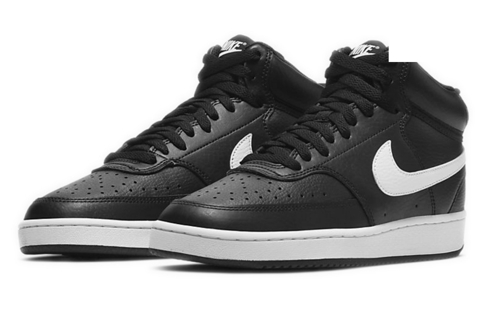Фото № 4 с приближением к товару «‎Nike Court Vision Mid 'black'»