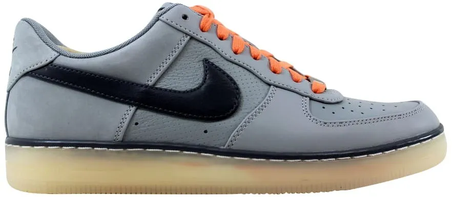 Фото № 1 с приближением к товару «‎Nike AF1 Downtown Silver/Dark Grey-White-Atomic Orange»