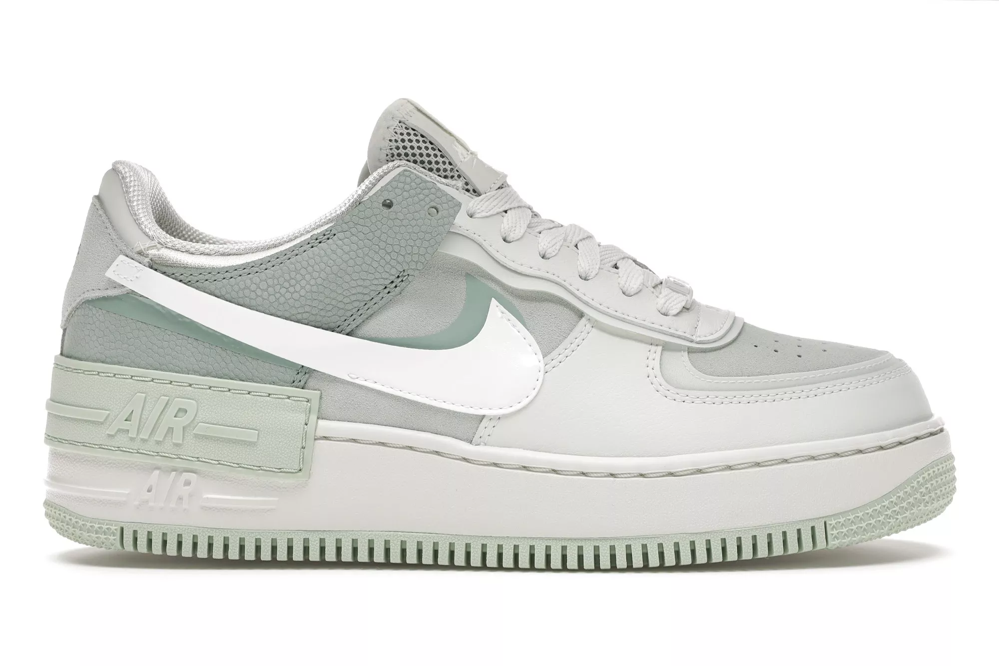 Фото № 1 с приближением к товару «‎Nike Air Force 1 Low Shadow Spruce Aura White »