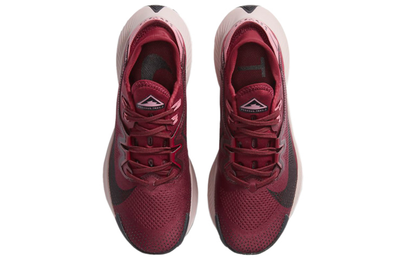 Фото № 4 с приближением к товару «‎Nike Pegasus Trail 2 Red»