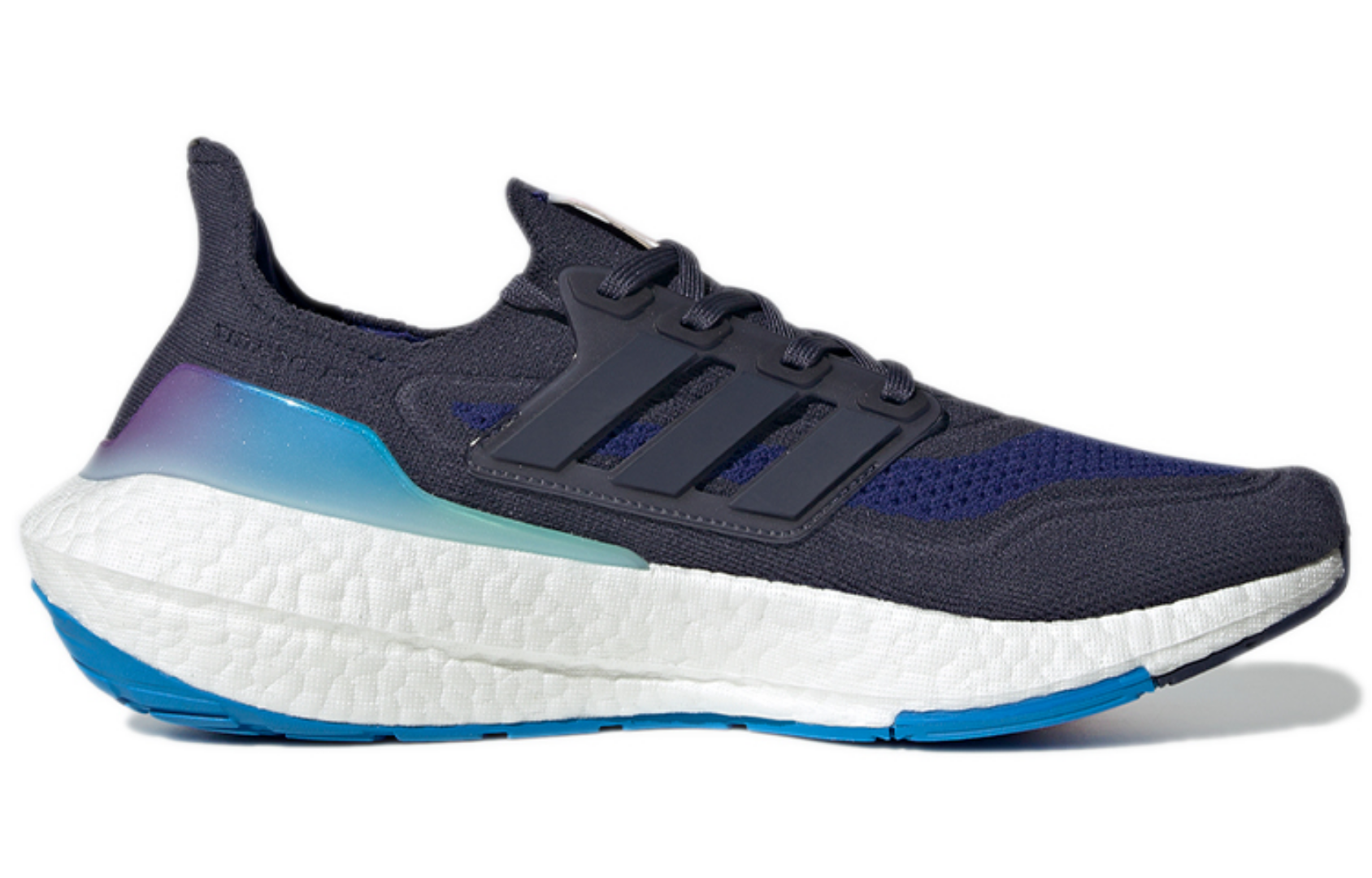 Фото № 2 с приближением к товару «‎adidas Ultraboost 21 Teaser Running Shoes Deep-Blue»