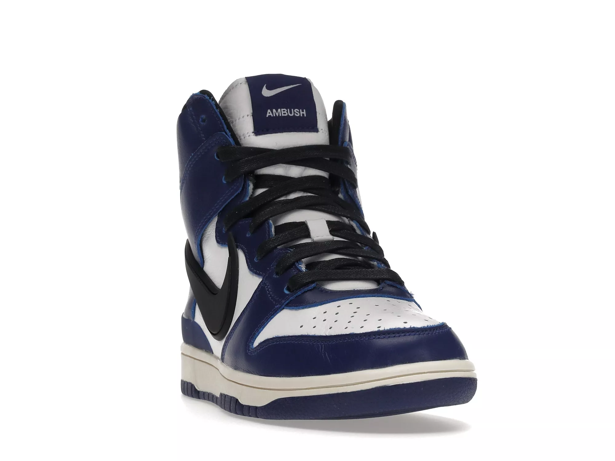Фото № 2 с приближением к товару «‎Nike Dunk High AMBUSH Deep Royal»