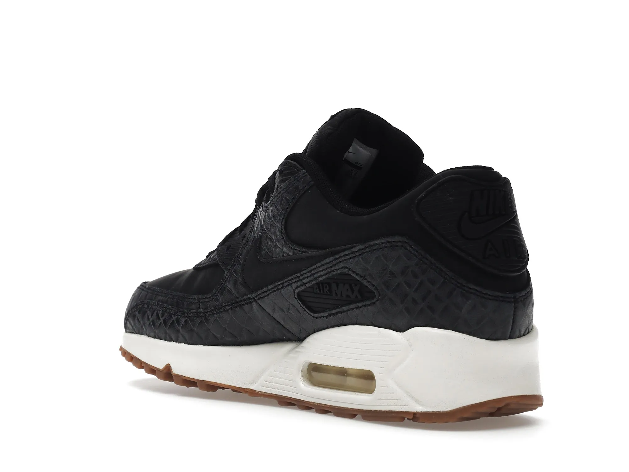 Фото № 6 с приближением к товару «‎Nike Air Max 90 Premium Black Sail »