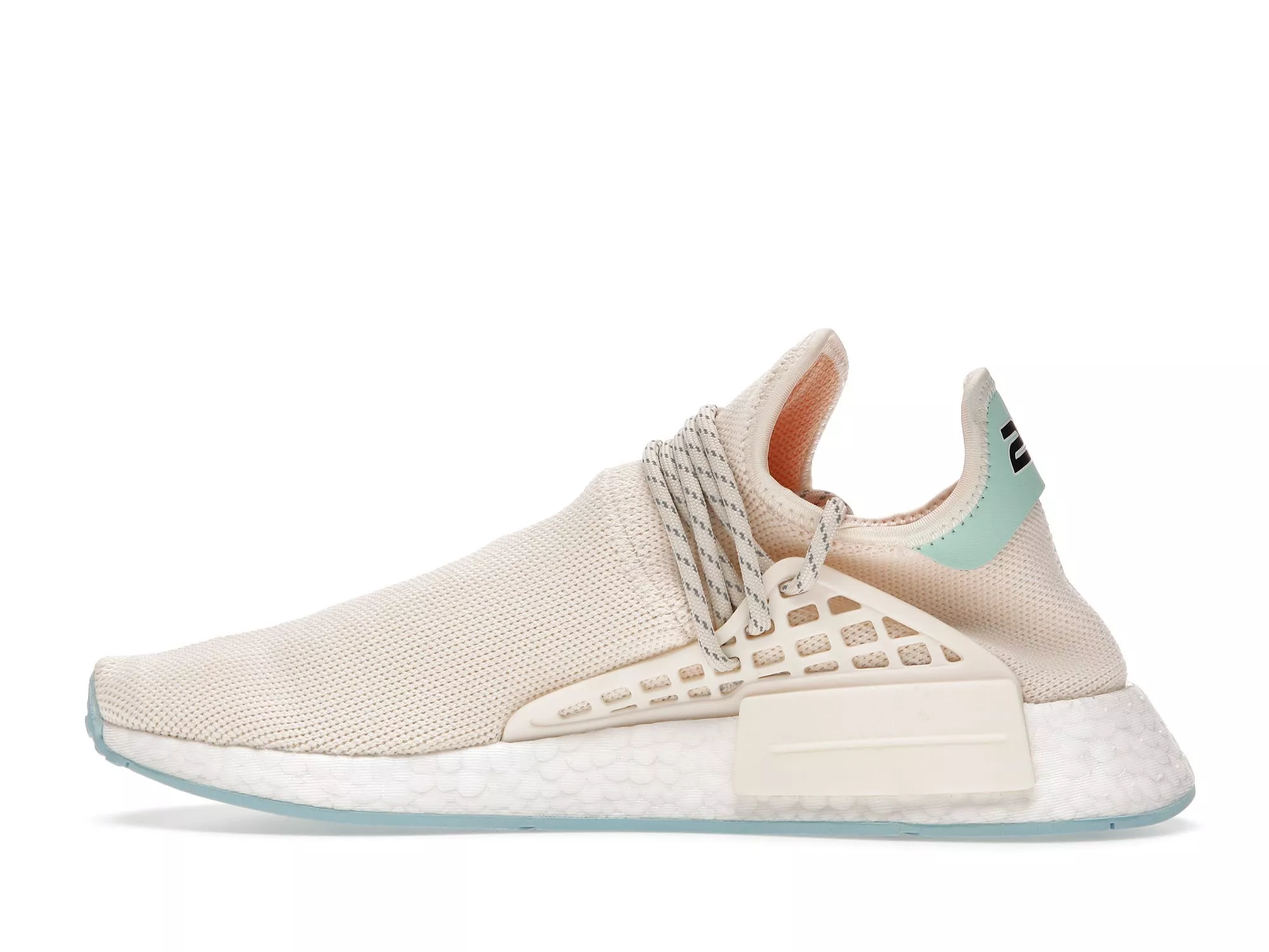 Фото № 5 с приближением к товару «‎adidas NMD HU Pharrell NERD Chalk White»