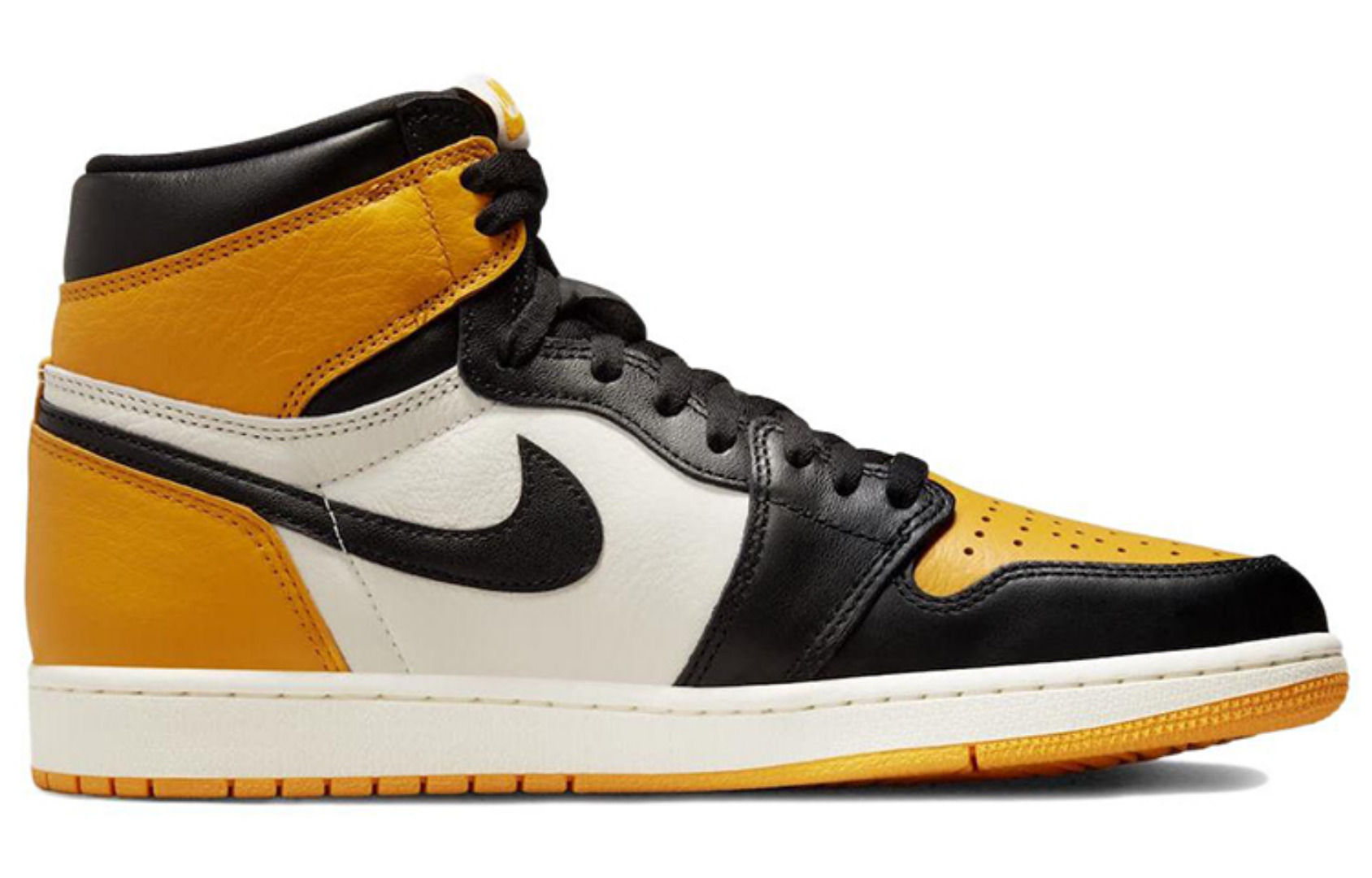 Фото № 2 с приближением к товару «‎Nike Air Jordan 1 Retro High OG Vintage basketball shoes Taxi»