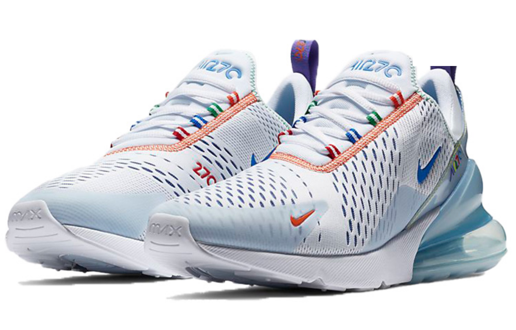 Фото № 3 с приближением к товару «‎Nike Air Max 270 BlueWhite»