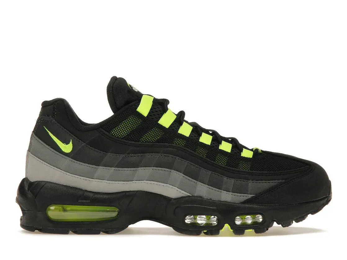 Фото № 1 с приближением к товару «‎Nike Air Max 95 Black Neon»