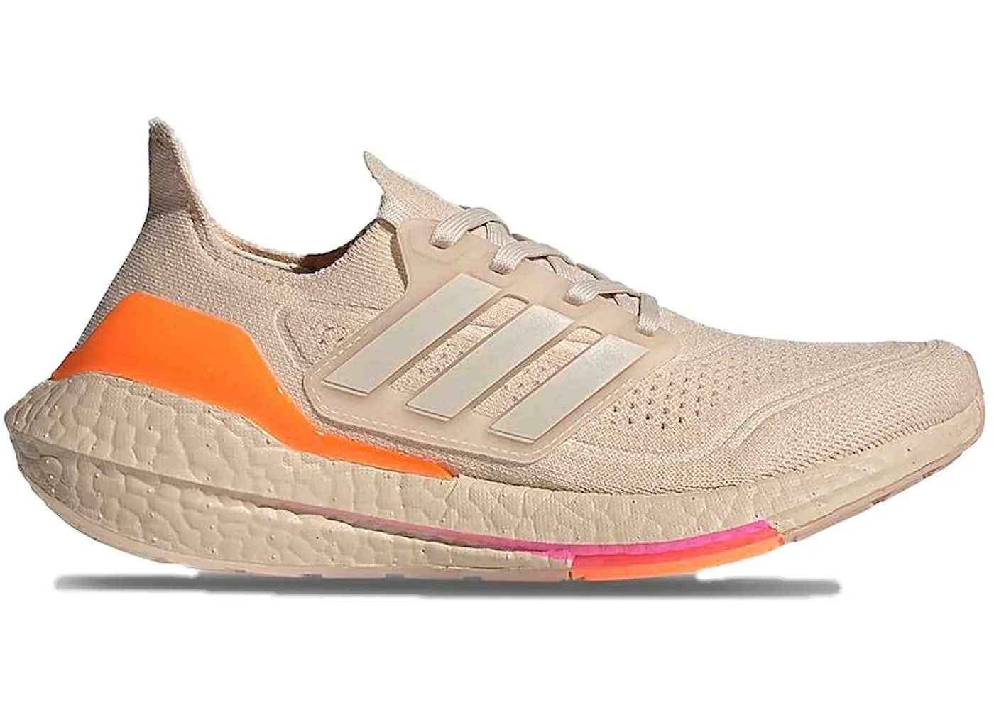 Фото № 1 с приближением к товару «‎adidas Ultra Boost 21 Halo Ivory Ultra Pop »
