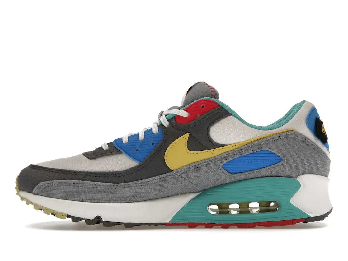 Фото № 3 с приближением к товару «‎Nike Air Max 90 Air Sprung Iron Grey»