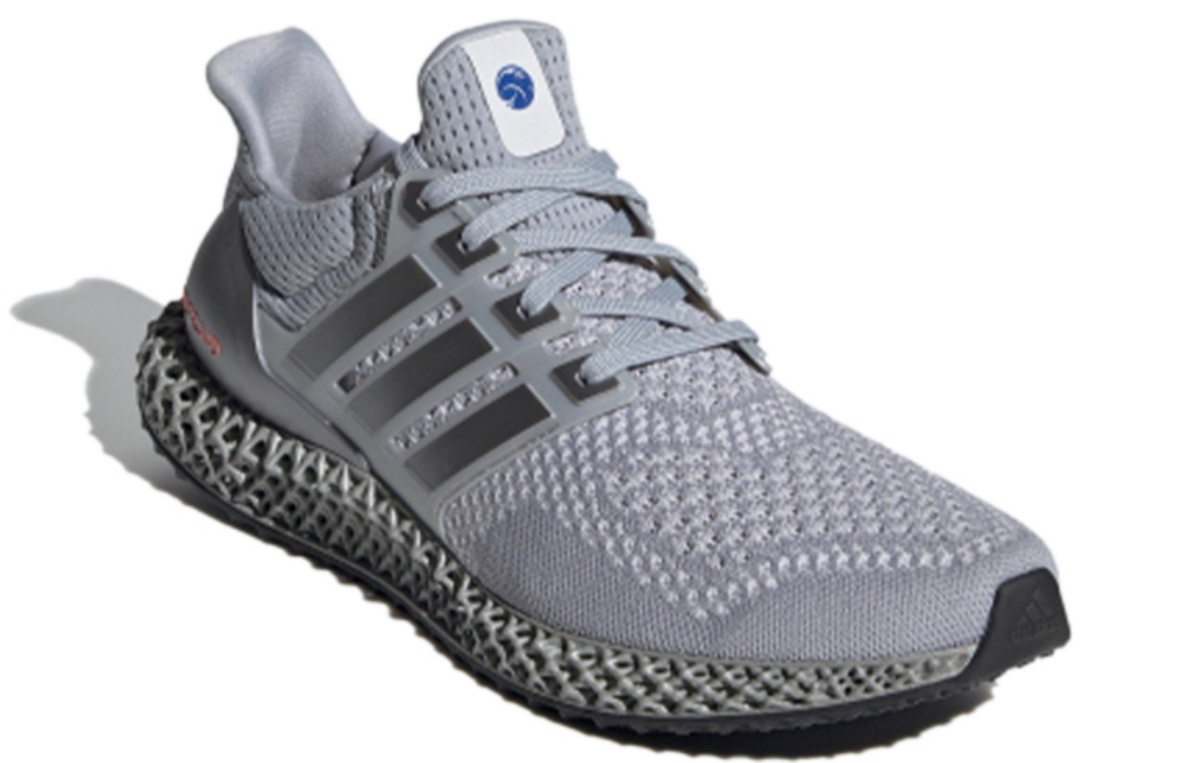 Фото № 3 с приближением к товару «‎adidas Ultra 4D Silver»
