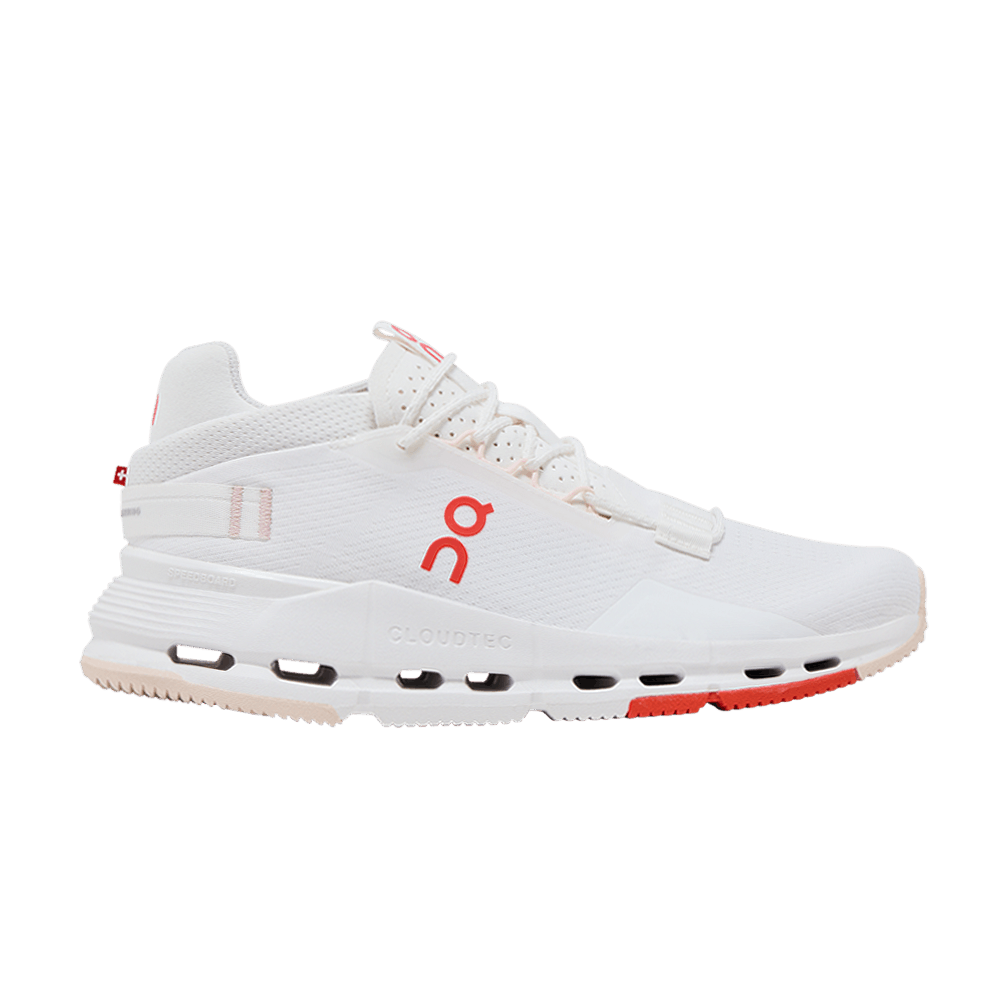ON Women's Cloudnova 2 White Flame