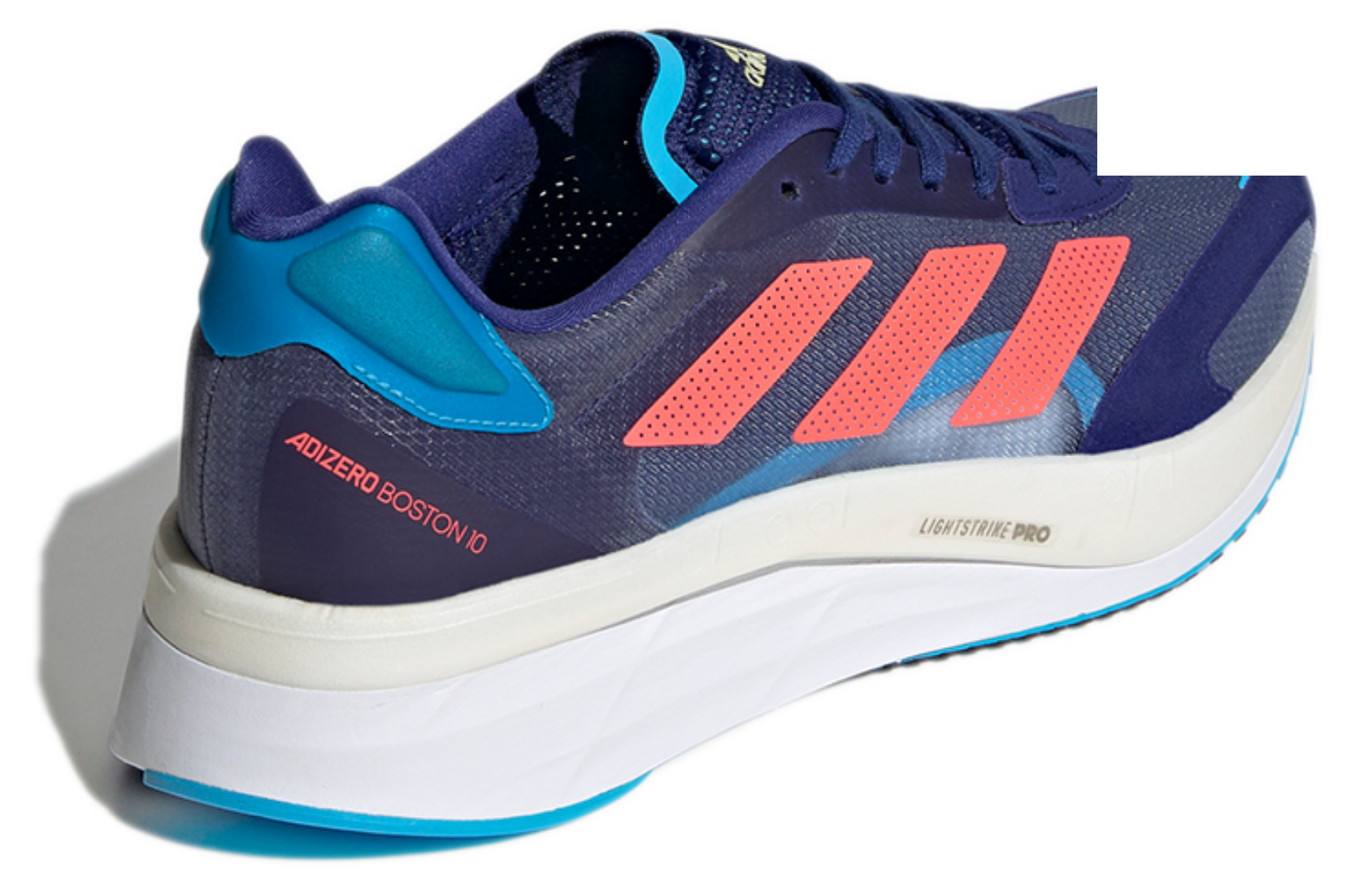 Фото № 4 с приближением к товару «‎Adidas Adizero Boston 10 Running Shoes Blue»