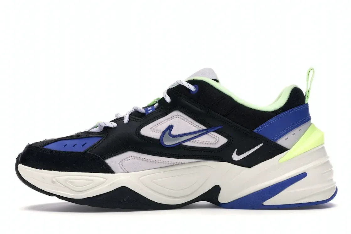 Фото № 3 с приближением к товару «‎Nike M2K Tekno Black Royal Volt»