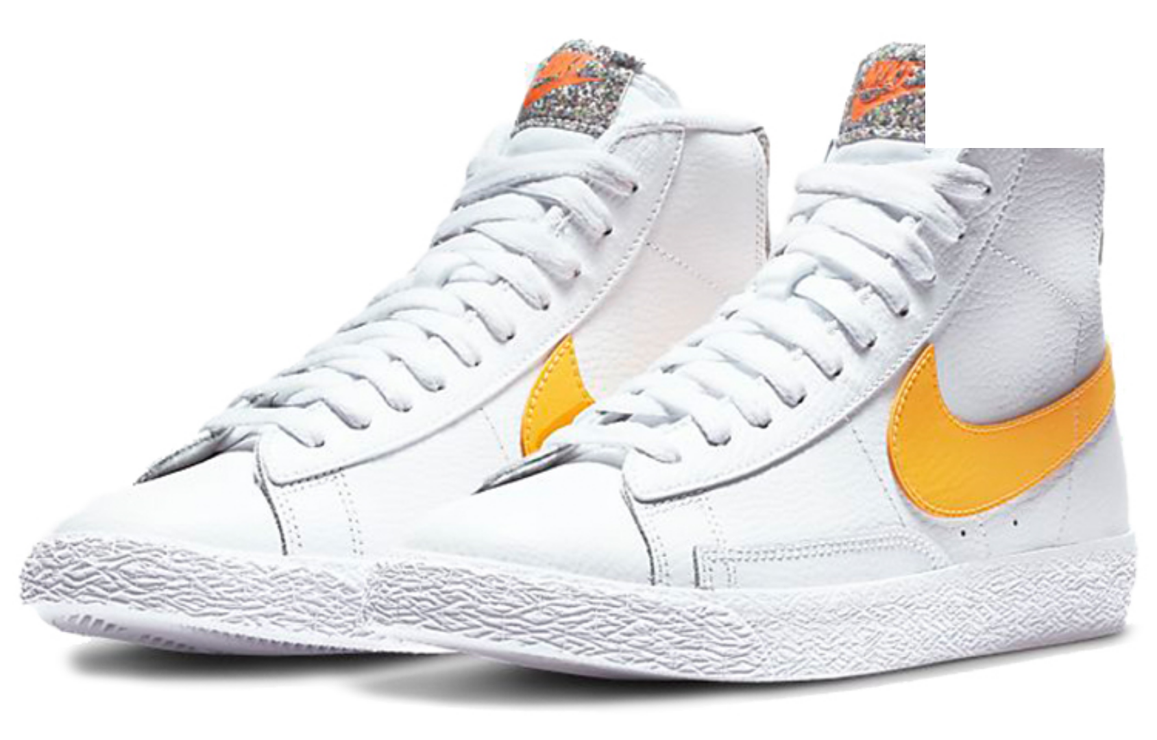 Фото № 3 с приближением к товару «‎Nike Blazer Mid (GS) WhiteYellow»