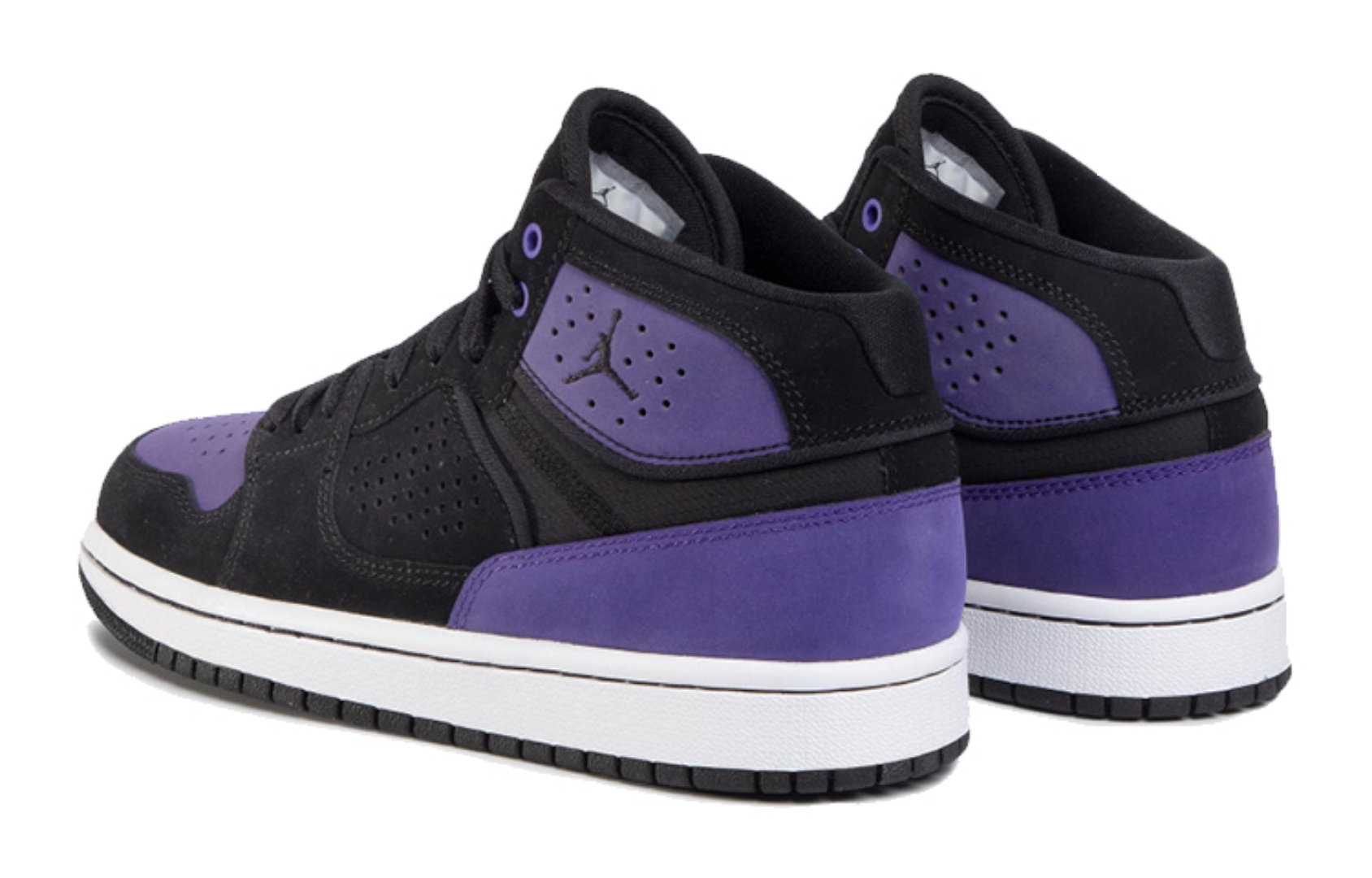Фото № 4 с приближением к товару «‎ Jordan Access Vintage basketball shoes BlackCourt Purple»