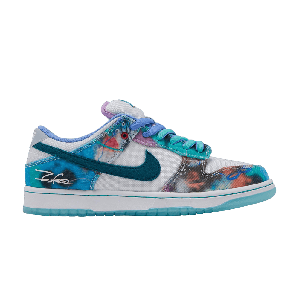 Futura Laboratories x Nike Dunk Low SB Bleached Aqua Sample