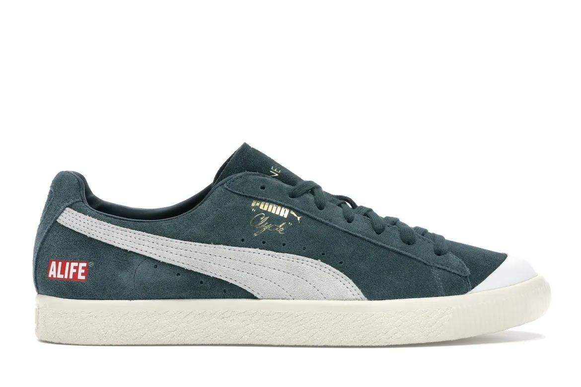 Фото № 1 с приближением к товару «‎Puma Clyde Alife New York Green»